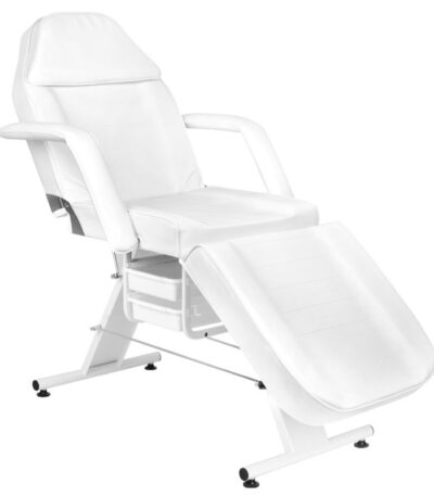 Basic 202 cosmetic chair with trays white