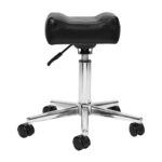 Bell Sillon mobile pedicure footstool black - Image 2