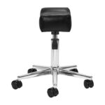 Bell Sillon mobile pedicure footstool black 1
