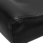 Bell Sillon mobile pedicure footstool black - Image 4