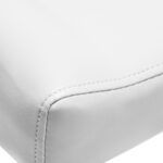Bell Sillon mobile pedicure footstool white - Image 4