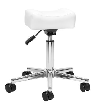 Bell Sillon mobile pedicure footstool white