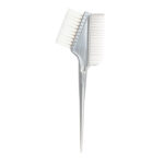 Brush for applying paints with a comb d-08 silver