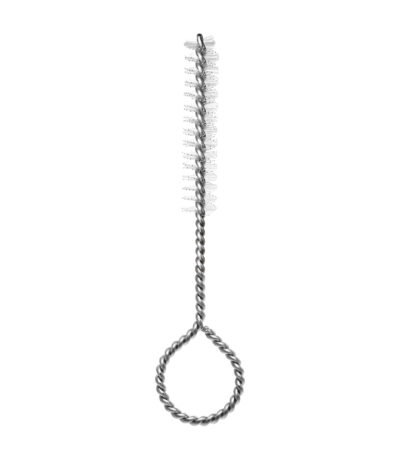 Brush for cleaning nail drill head jaws