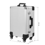 CASE PORTABLE STAND T-27 SILVER 3