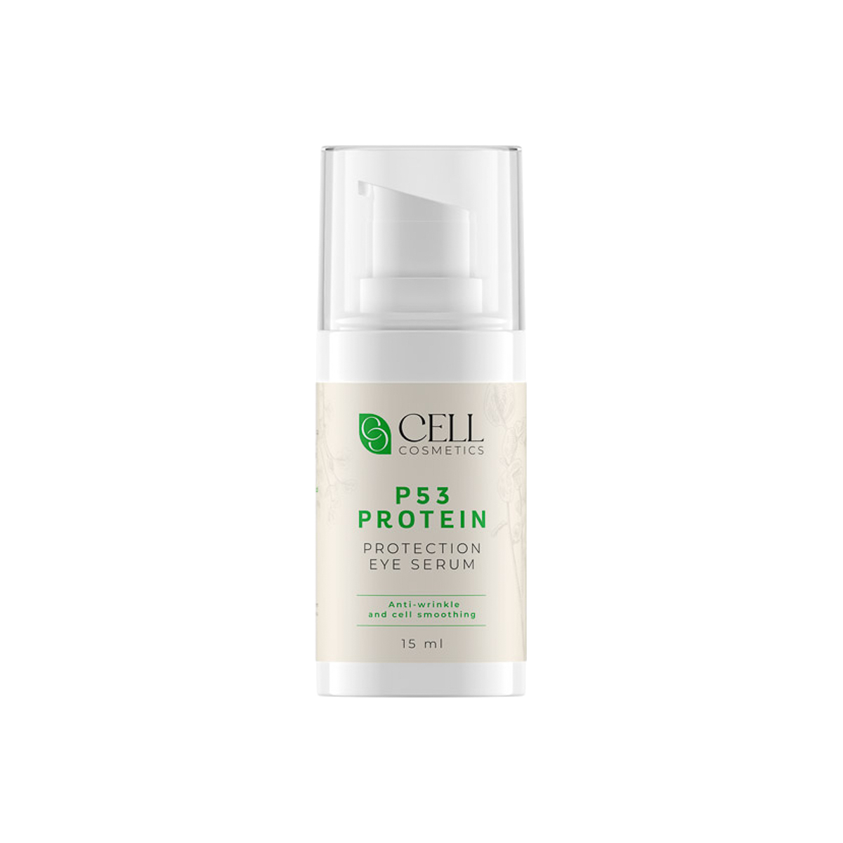 CELL COSMETICS Eye Serum – P53 Protein 15 ml CELL COSMETICS Eye Serum – P53 Protein 15 ml