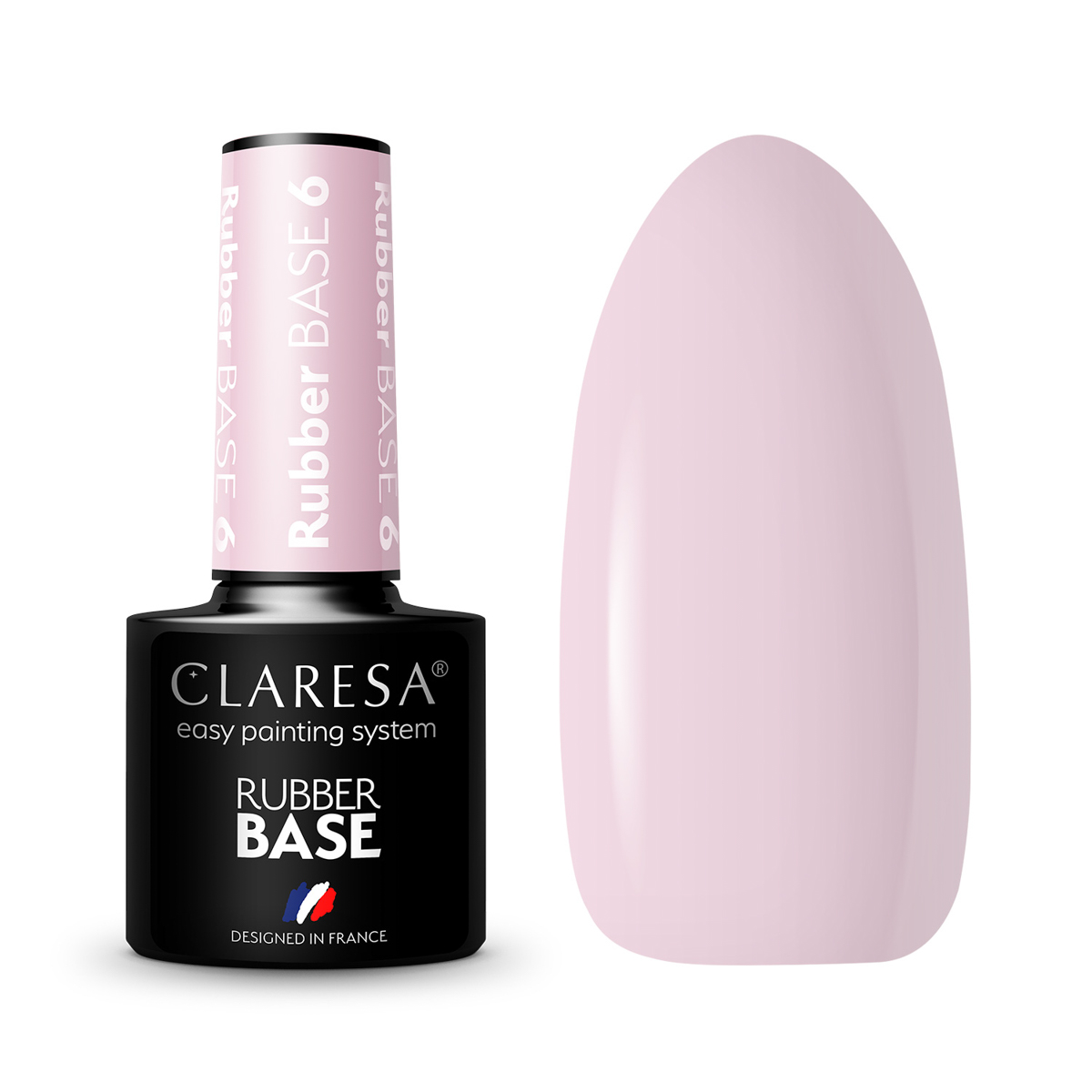 CLARESA BASE RUBBER 6 -5g CLARESA BASE RUBBER 6 -5g