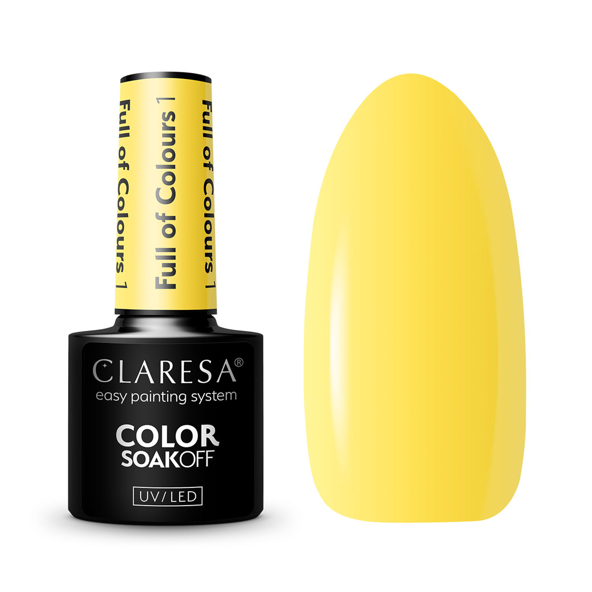 CLARESA Full of colours Hybrid Polish 1 -5g CLARESA Full of colours Hybrid Polish 1 -5g