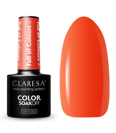 CLARESA Full of colours Hybrid Polish 2 -5g