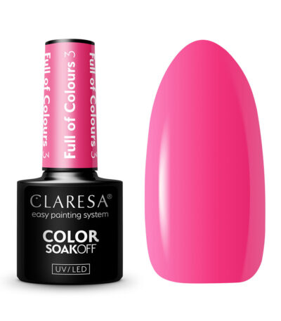 CLARESA Full of colours Hybrid Polish 3 -5g