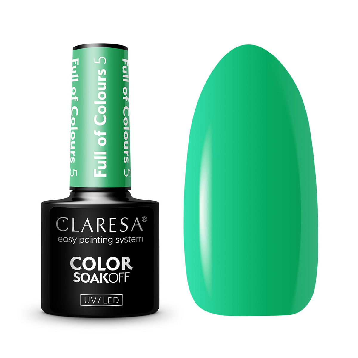 CLARESA Full of colours Hybrid Polish 5 -5g CLARESA Full of colours Hybrid Polish 5 -5g