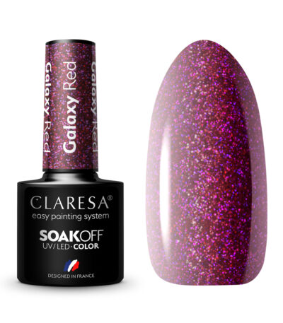 CLARESA Gel polish Galaxy Red 5g
