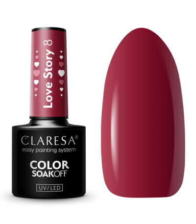 CLARESA Hybrid Polish LOVE STORY 8 - 5g
