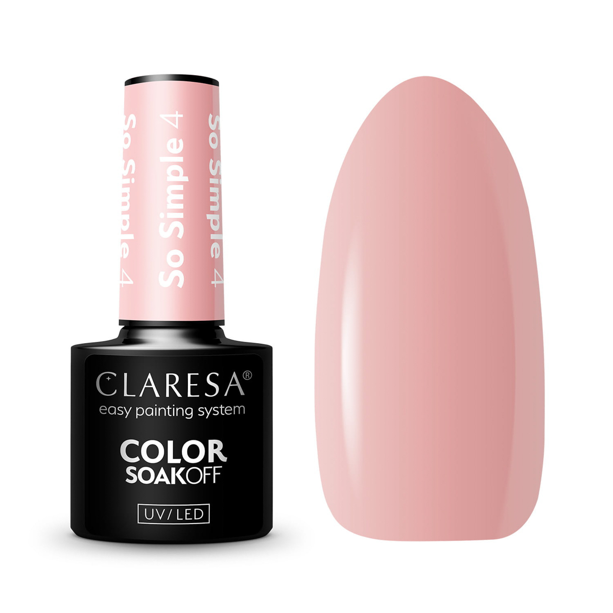 CLARESA Hybrid Polish So simple 4- 5g CLARESA Hybrid Polish So simple 4- 5g