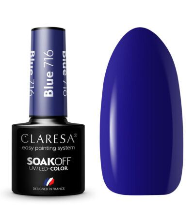 CLARESA Hybrid nail polish BLUE 716 -5g