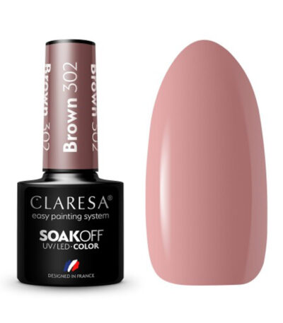 CLARESA Hybrid nail polish BROWN 304 -5g