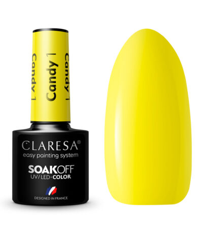 CLARESA Hybrid nail polish CANDY 1