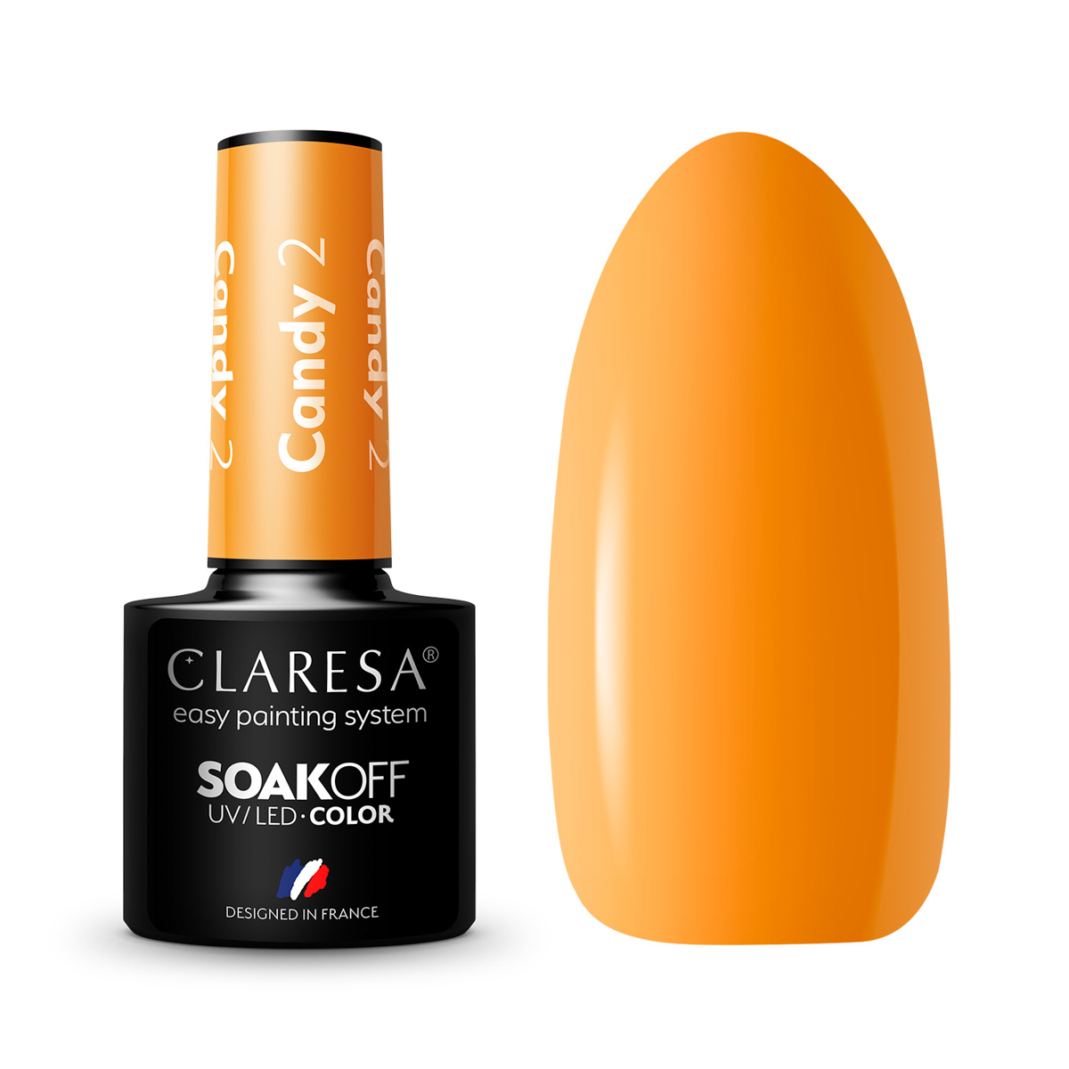 CLARESA Hybrid nail polish CANDY 2 CLARESA Hybrid nail polish CANDY 2