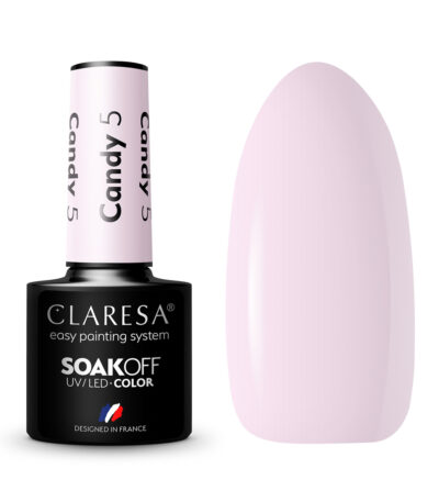 CLARESA Hybrid nail polish CANDY 5