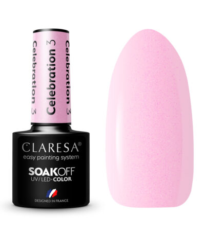 CLARESA Hybrid nail polish CELEBRATION 3 -5g