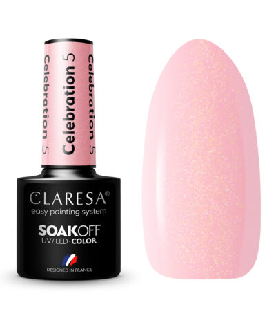 CLARESA Hybrid nail polish CELEBRATION 5 -5g