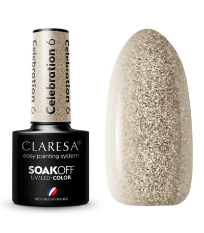 CLARESA Hybrid nail polish CELEBRATION 6 -5g