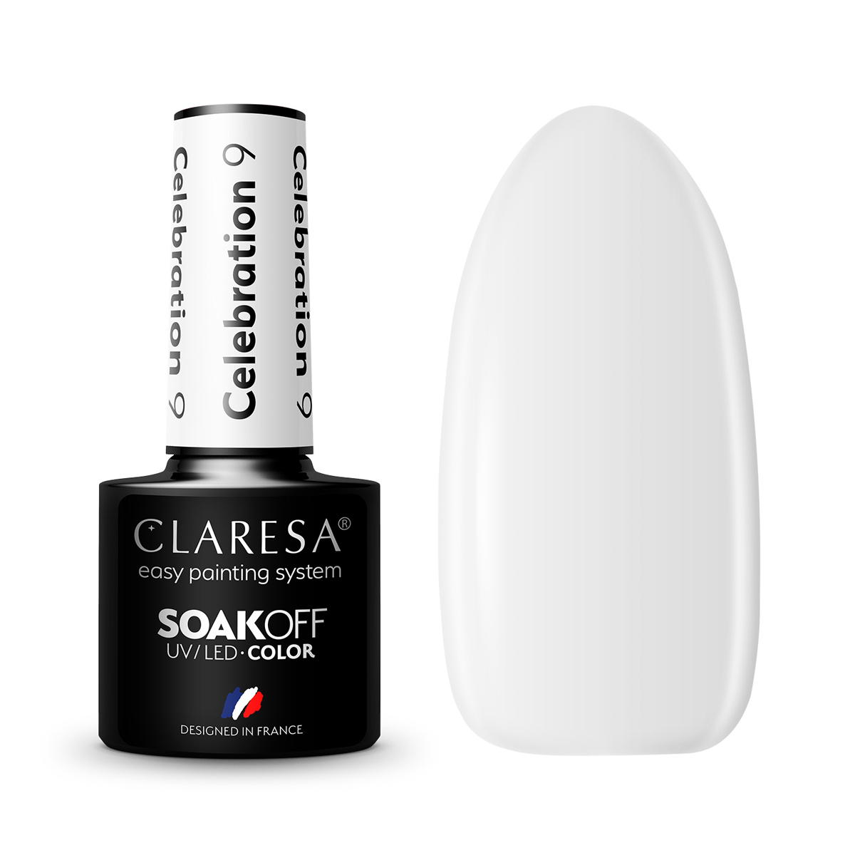 CLARESA Hybrid nail polish CELEBRATION 9 -5g CLARESA Hybrid nail polish CELEBRATION 9 -5g