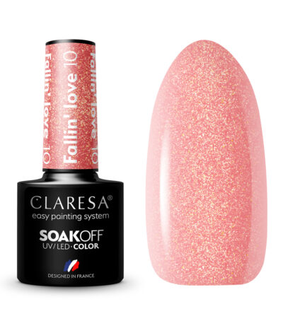 CLARESA Hybrid nail polish FALLIN "LOVE 10