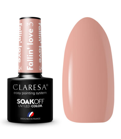 CLARESA Hybrid nail polish FALLIN "LOVE 3 -5g