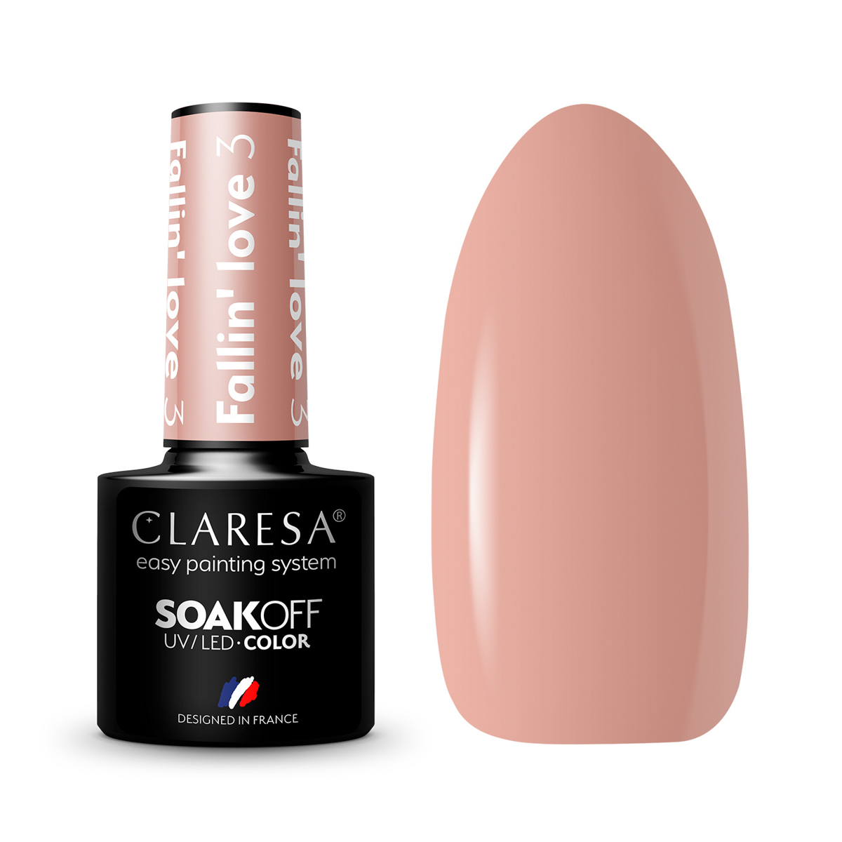 CLARESA Hybrid nail polish FALLIN "LOVE 3 -5g CLARESA Hybrid nail polish FALLIN "LOVE 3 -5g