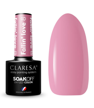CLARESA Hybrid nail polish FALLIN "LOVE 8 -5g