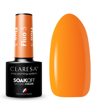 CLARESA Hybrid nail polish FLUO 3 -5g