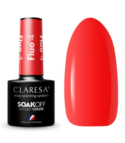 CLARESA Hybrid nail polish FLUO 4 -5g
