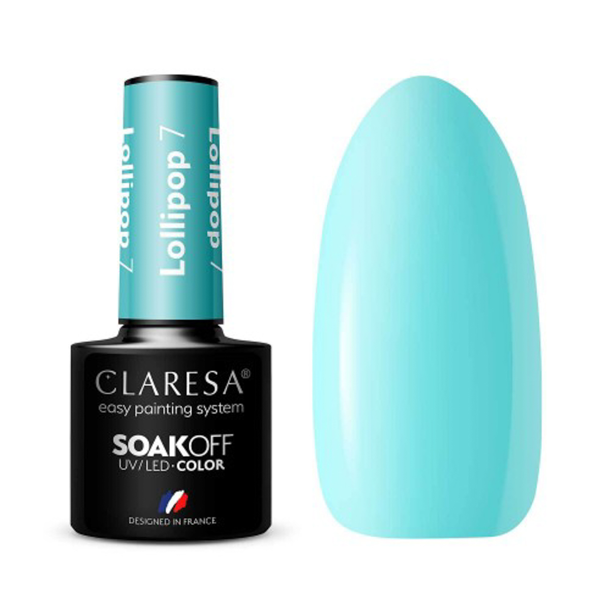 CLARESA Hybrid nail polish LOLLIPOP 7 -5g CLARESA Hybrid nail polish LOLLIPOP 7 -5g