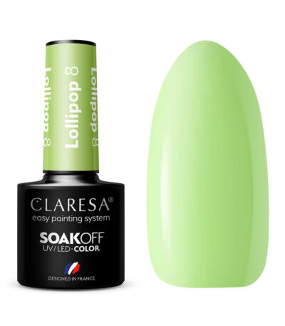 CLARESA Hybrid nail polish LOLLIPOP 8 -5g