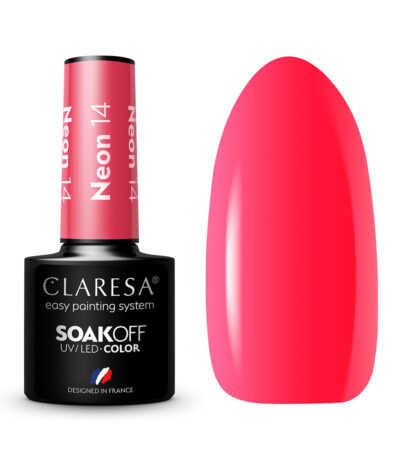 CLARESA Hybrid nail polish NEON 14 -5g