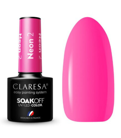 CLARESA Hybrid nail polish NEON 2 -5g