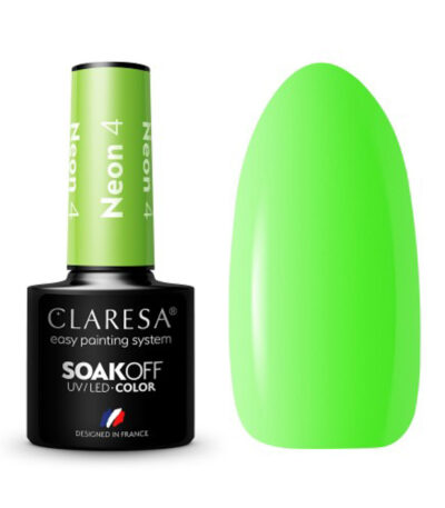 CLARESA Hybrid nail polish NEON 4 -5g