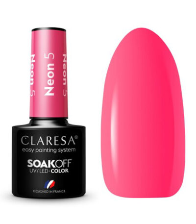 CLARESA Hybrid nail polish NEON 5 -5g