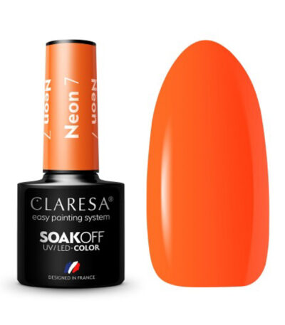 CLARESA Hybrid nail polish NEON 7 -5g