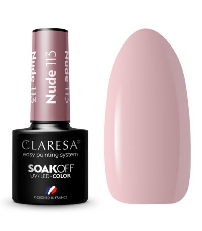 CLARESA Hybrid nail polish NUDE 113 -5g