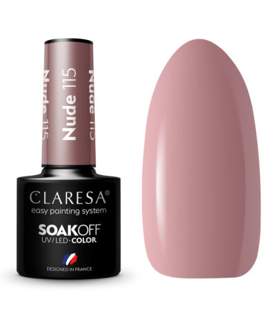 CLARESA Hybrid nail polish NUDE 115 -5g