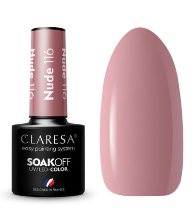 CLARESA Hybrid nail polish NUDE 116 -5g