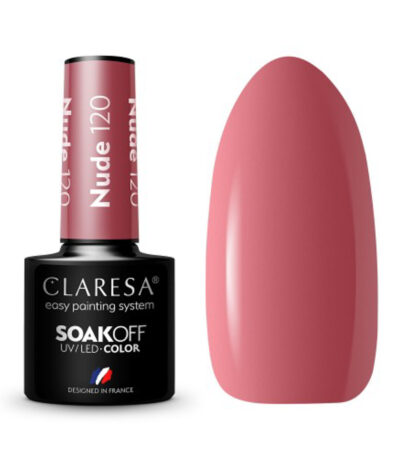 CLARESA Hybrid nail polish NUDE 120 -5g