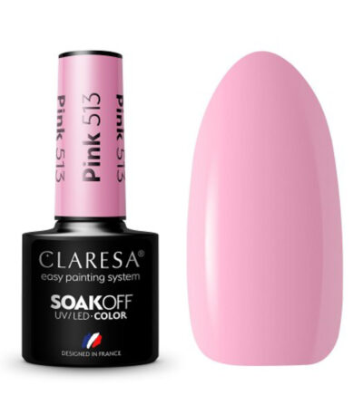 CLARESA Hybrid nail polish PINK 513 -5g