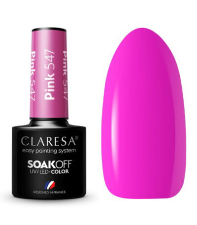 CLARESA Hybrid nail polish PINK 547 -5g
