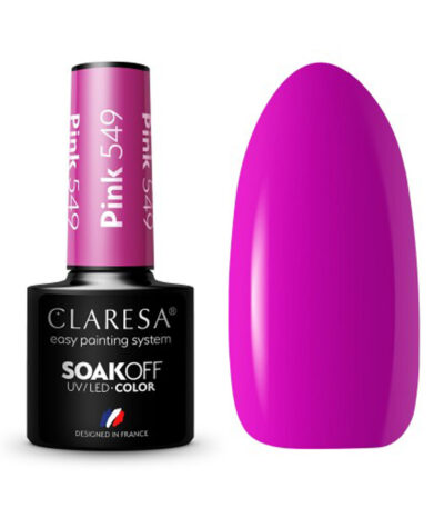 CLARESA Hybrid nail polish PINK 549 -5g