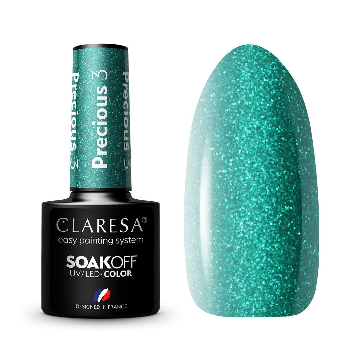 CLARESA Hybrid nail polish Precious PS3 5 ml CLARESA Hybrid nail polish Precious PS3 5 ml