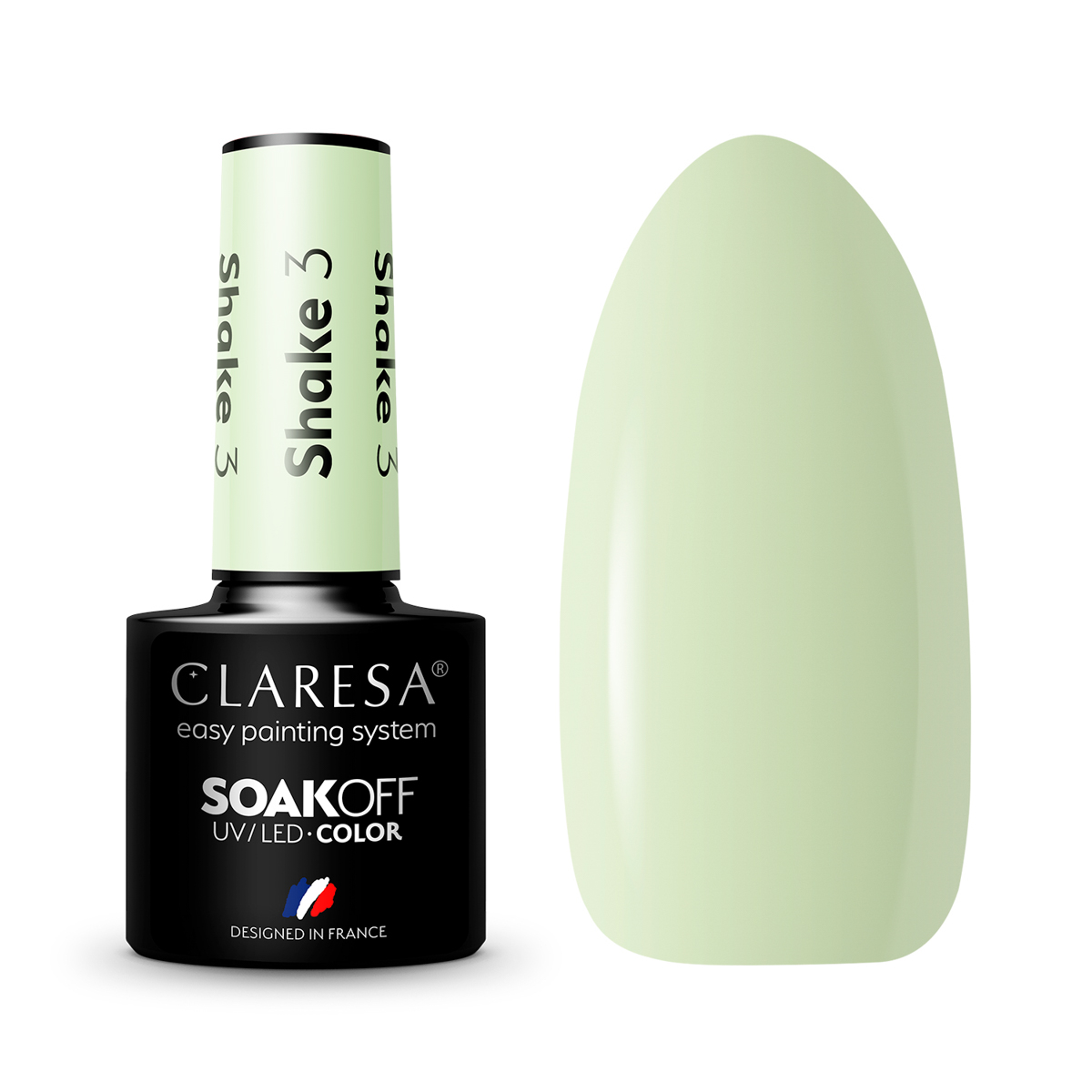 CLARESA Hybrid nail polish SHAKE 3 -5g CLARESA Hybrid nail polish SHAKE 3 -5g