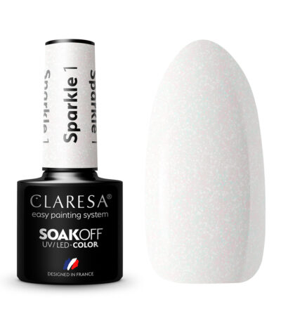 CLARESA Hybrid nail polish SPARKLE 1 -5g
